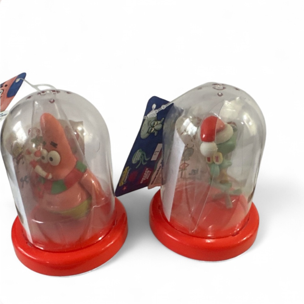 Festive Patrick & Squidworth Star Figurine  Eraser Globe - Picture 2 of 5